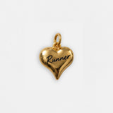 Runner Heart Charm