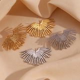 Cairo Stud Earrings - Gold Plated and Stainless Steel Earrings