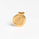 Medium Gold Sagittarius Pendant