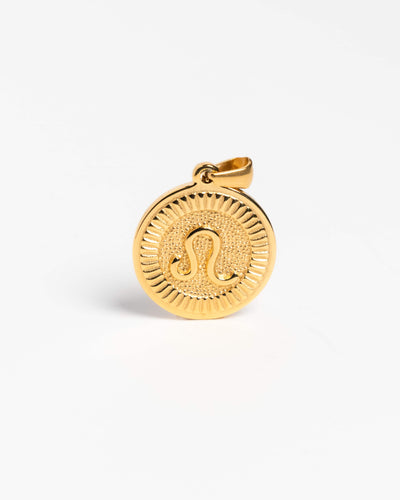 Medium Gold Leo Pendant