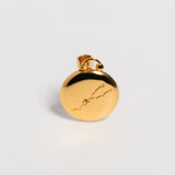 Gold Taurus Constellation Pendant Charm
