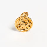 Gold Capricorn Constellation Pendant Charm