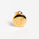 Gold Scorpio Constellation Pendant Charm