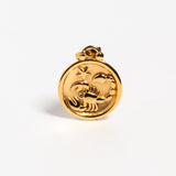 Gold Scorpio Constellation Pendant Charm
