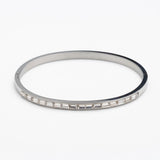 Baguette Crystal Inlay Bangle