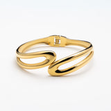 Teardrop Fluid Bypass Bangle