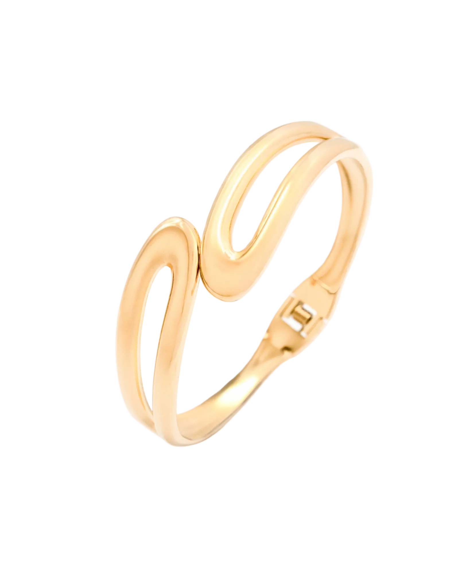 Teardrop Fluid Bypass Bangle