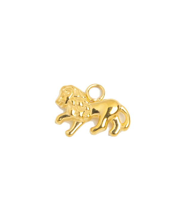 Gold Charm Lion