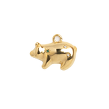 Gold Charm Pig