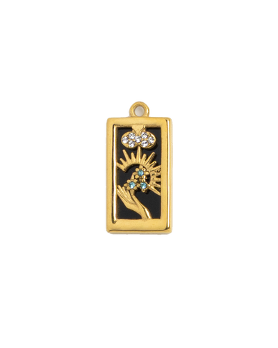 Gold Charm Flower Tarot