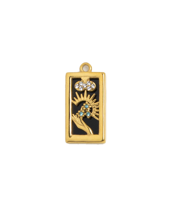 Gold Charm Flower Tarot