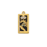 Gold Charm Flower Tarot