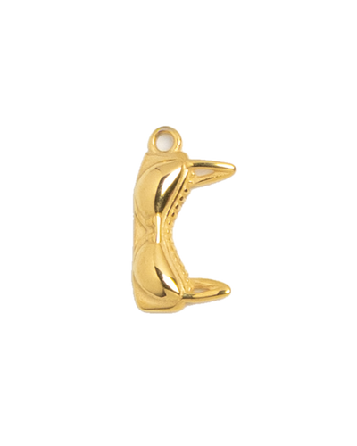 Gold Charm Tall Boot