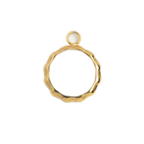 Gold Charm Dove Coin