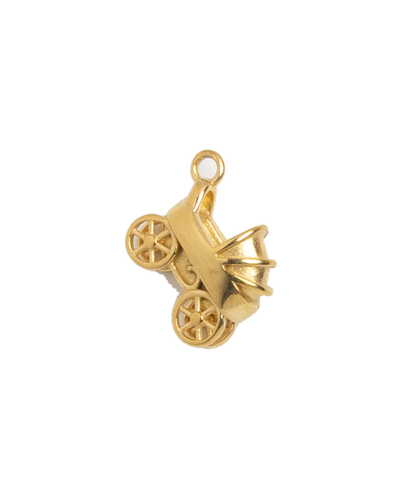 Gold Charm Baby Stroller