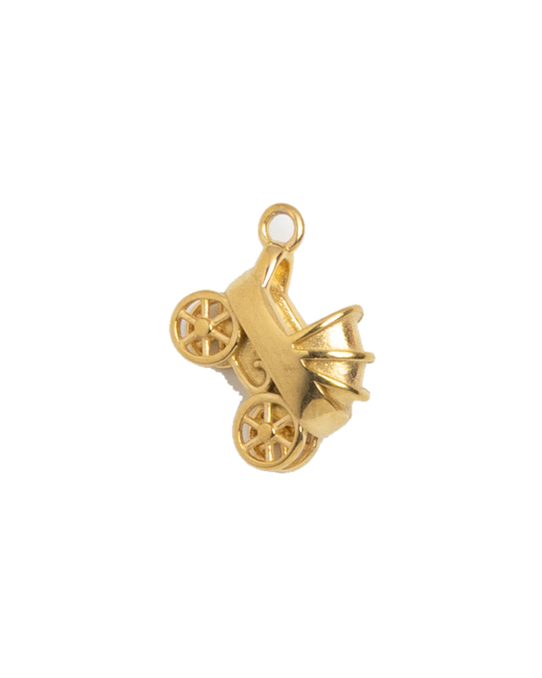 Gold Charm Baby Stroller