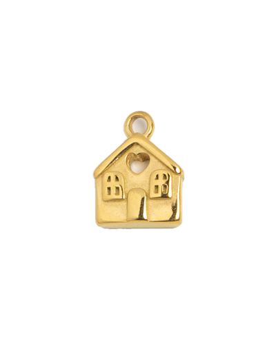 Gold Charm Home Heart
