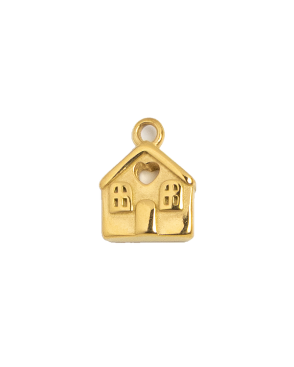 Gold Charm Home Heart