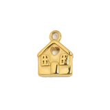 Gold Charm Home Heart