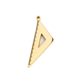 Gold Charm Triangle Ruler