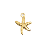 Gold Charm Starfish