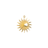 Gold Charm Sun Rays