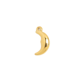Gold Charm Crescent Moon