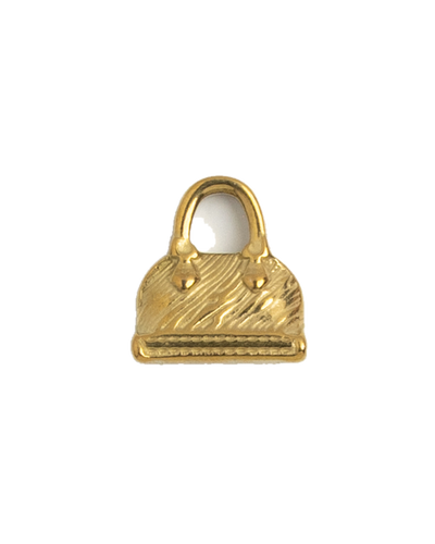Gold Charm Handbag Purse
