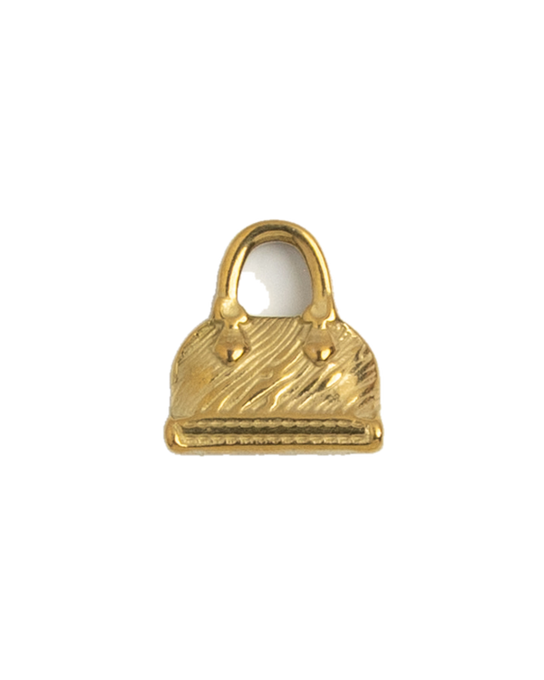 Gold Charm Handbag Purse