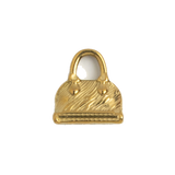 Gold Charm Handbag Purse