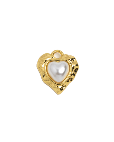Gold Charm Mum Heart