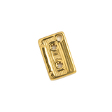 Gold Charm Cassette Tape