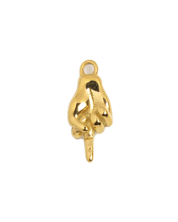 Gold Charm Shaka Hand
