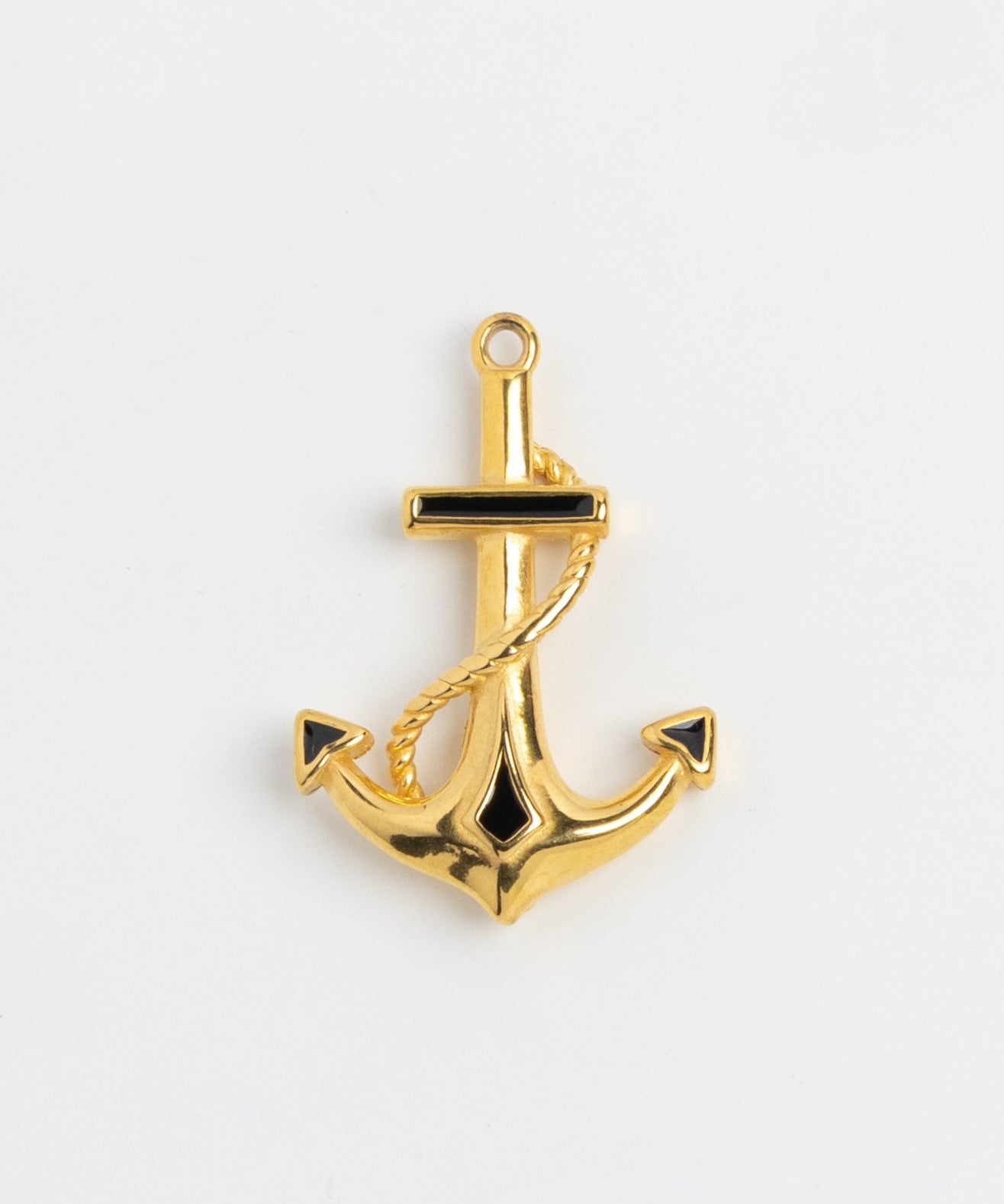 Gold Charm Anchor