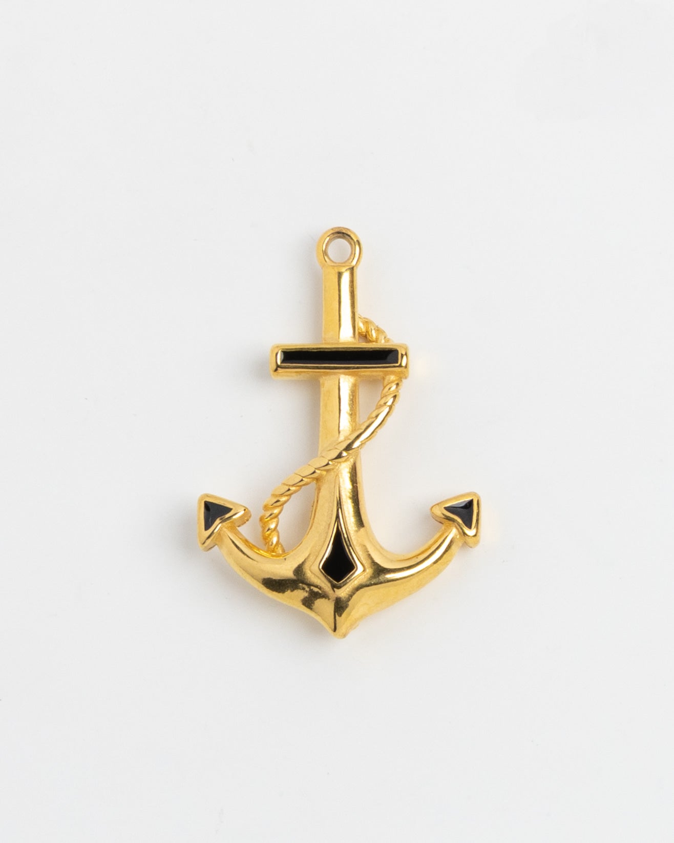 Gold Charm Anchor