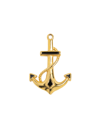 Gold Charm Anchor