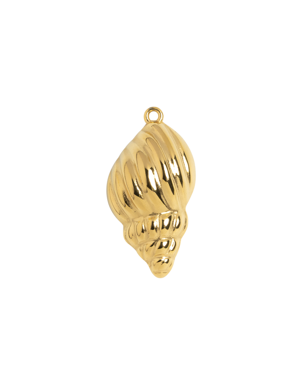 Gold Charm Conch Shell