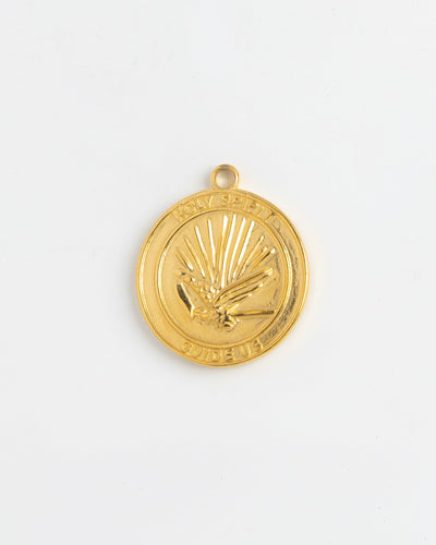 Gold Charm Holy Spirit Medal