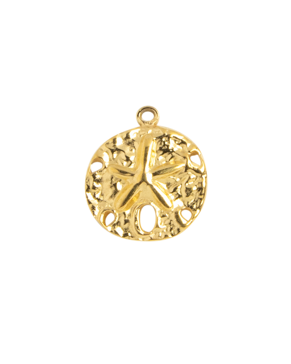 Gold Charm Sand Dollar