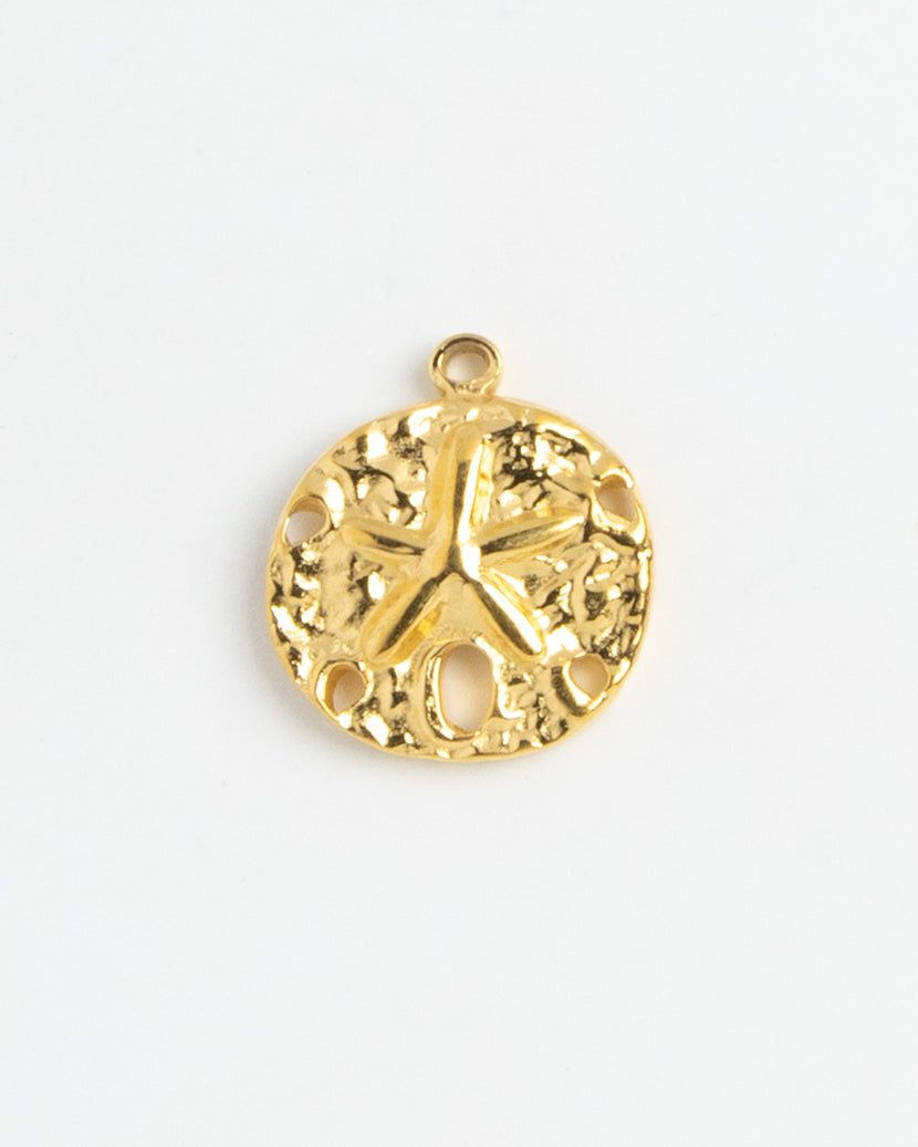 Gold Charm Sand Dollar
