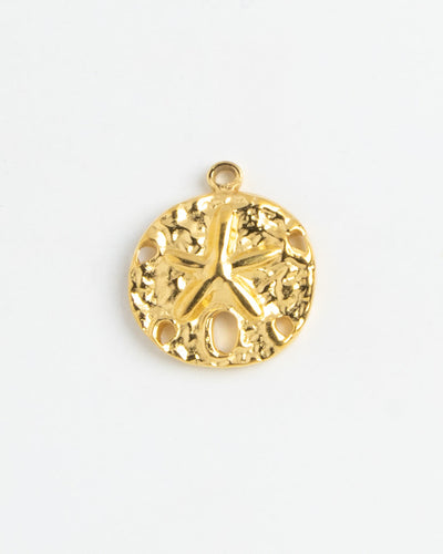 Gold Charm Sand Dollar