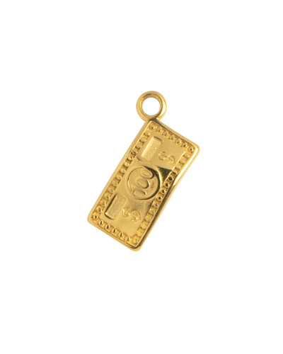 Gold Charm Dollar Bill