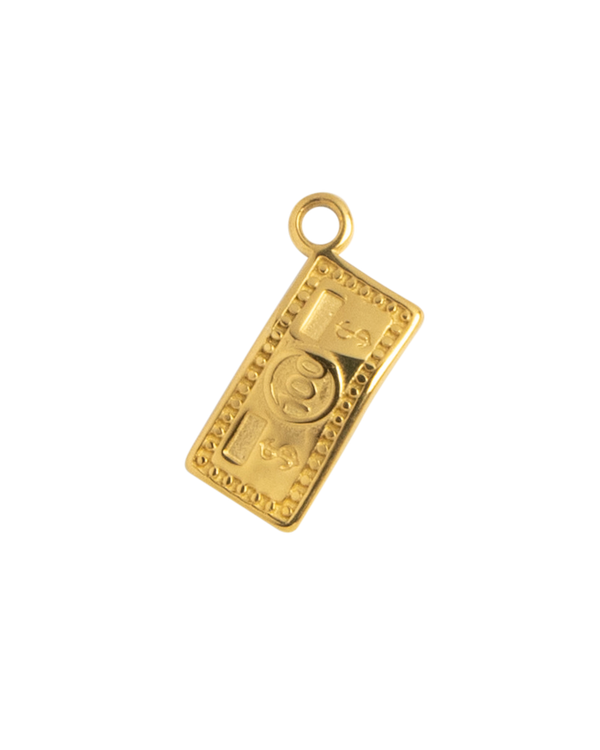 Gold Charm Dollar Bill