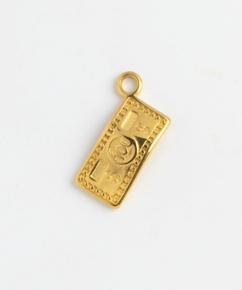 Gold Charm Dollar Bill
