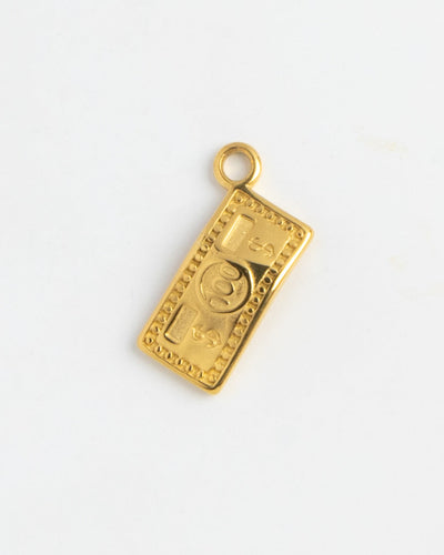 Gold Charm Dollar Bill