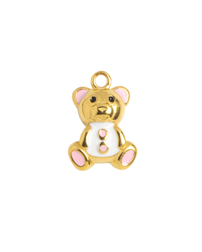 Gold Charm Teddy Bear II