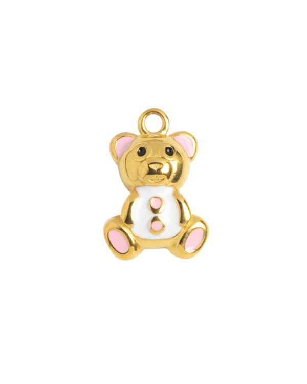 Gold Charm Teddy Bear II