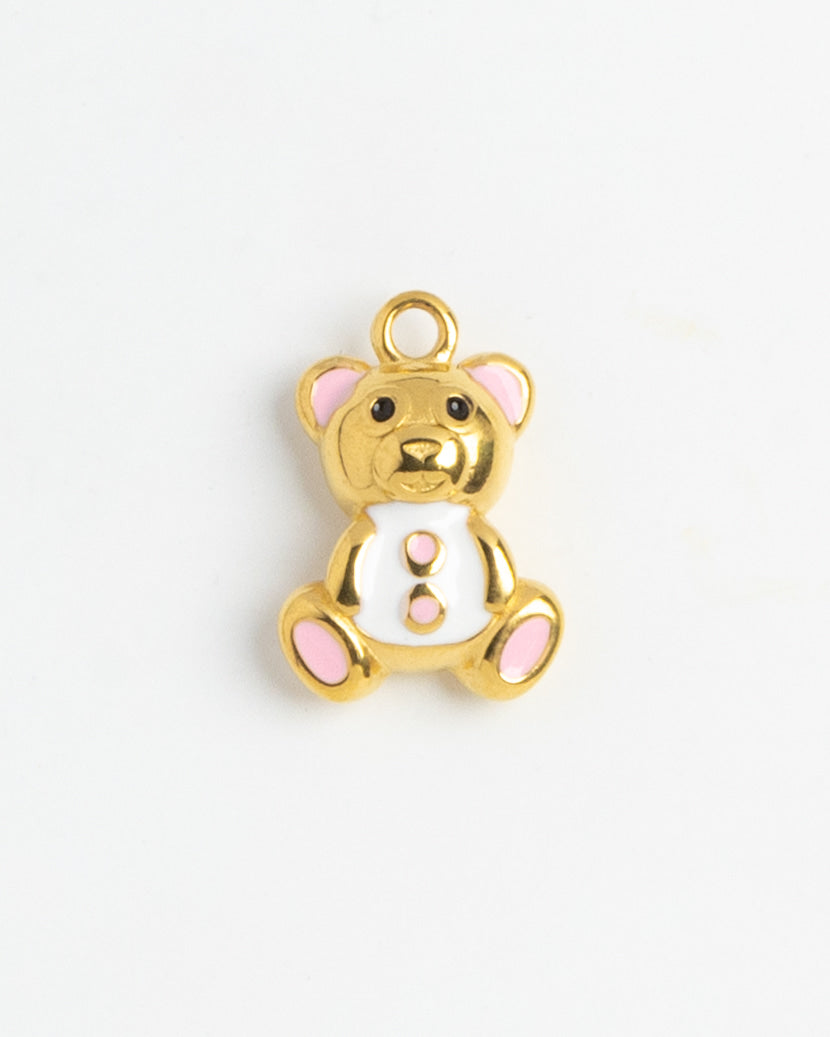 Gold Charm Teddy Bear II
