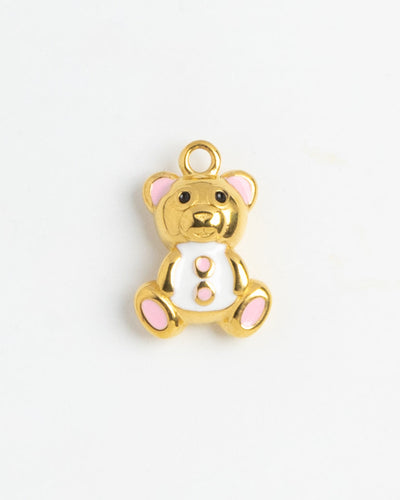 Gold Charm Teddy Bear II