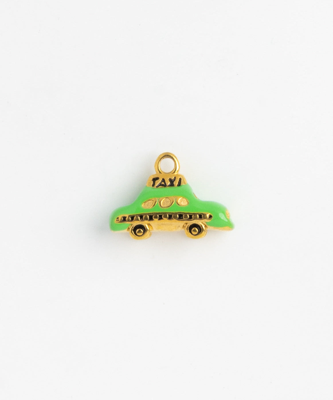 Gold Charm Green Taxi